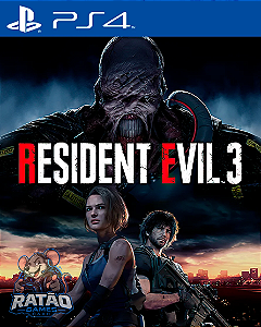 RESIDENT EVIL 3 REMAKE - PS4 - MIDIA DIGITAL