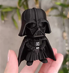 Boneco Darth Vader - C-3PO Star Wars Chibi - Impressão 3D Premium