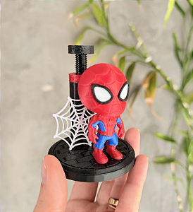 Suporte De GPU Ajustável Chibi Homem Aranha Impressão 3D