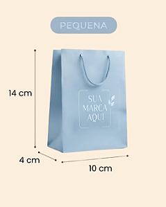 Sacola Personalizada P (50 Unidades)