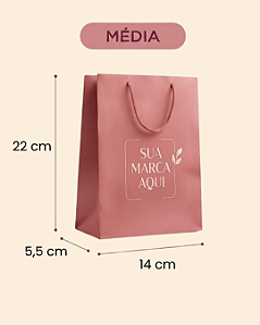 Sacola Personalizada M (50 Unidades)