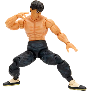 Action Figure Fei Long Street Fighter II - Jada Toys