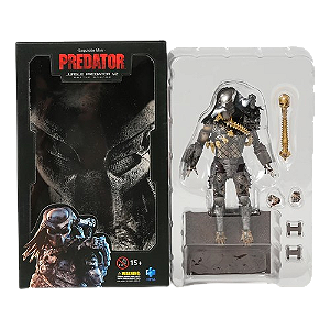 Action Figure Predador Jungle Predator V2 Battle Damage - Hiya Toys