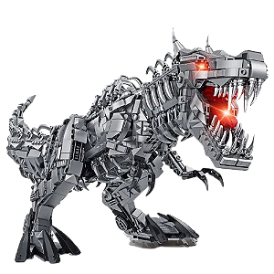 Blocos de Montar Dinossauro Jurássico 70cm