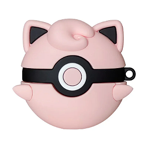 Case capa Silicone para AirPods Jigglypuff - Pokémon