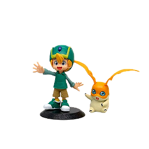 Diorama T.K. e Patamon - Digimon Adventures