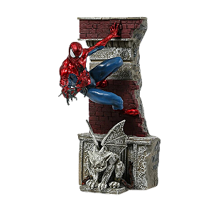 Estátua Homem Aranha simbionte - Marvel's Spider Man 2