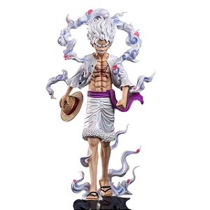 Estátua Monkey D. Luffy Gear 5 23cm - One Piece