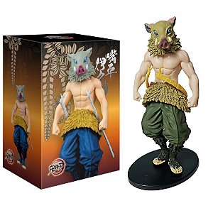 Figure Inosuke Hashibira Estátua Kimetsu No Yaiba - Demon Slayer