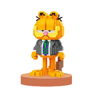 Mini Blocos de Montar Garfield Doctor - Nickelodeon