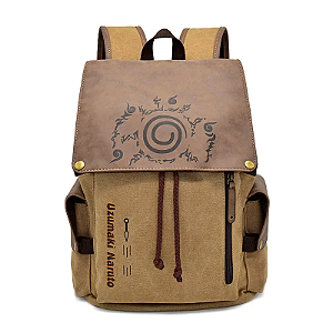 Mochila Escolar em Lona Naruto Uzumaki