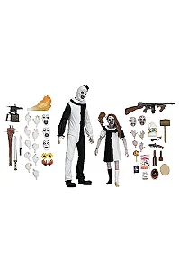NECA Action Figure Terrifier 2 Art the Clown & Little Pale Girl
