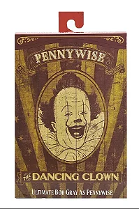 NECA IT: Welcome to Derry Bob Gray Pennywise Action Figure