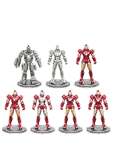 Pack Blocos de Montar Iron Man Mark - Original Marvel