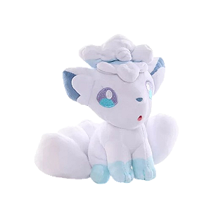 Pelúcia Aloha Vulpix Pokémon - Animes