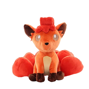 Pelúcia Vulpix Pokémon - Animes
