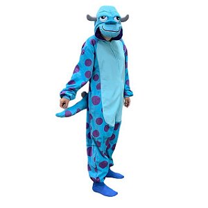 Pijama Adulto Sullivan Monstros S.A. Alta qualidade - Monstros S.A.