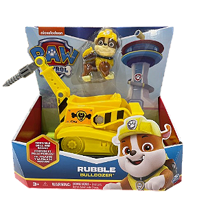 Rubble Bulldozer Carro de operações Patrulha Canina - Nickelodeon