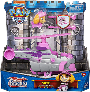 Skye Deluxe Vehicle Rescue Knights Patrulha Canina - Nickelodeon