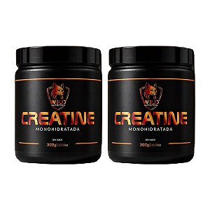 2uni Creatina Monohidratada (2x300gr) - Wild Nutrition