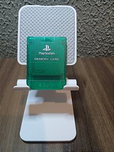 Memory Card Original PlayStation 1 (Verde Translúcido / Emerald Green)