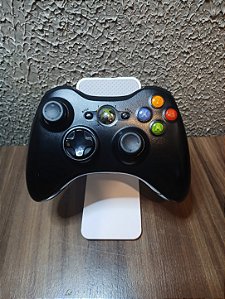 Controle Original Xbox 360 (Preto / Wireless Controller)