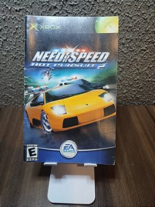 Manual original do jogo Need for Speed: Hot Pursuit 2 para Xbox Clássico