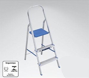 ESCADA ALUMÍNIO 3 DEGRAUS
