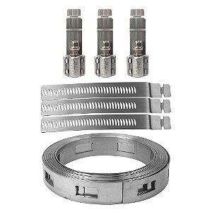 KIT DE ABRAÇADEIRA SUPRENS AÇO INOX