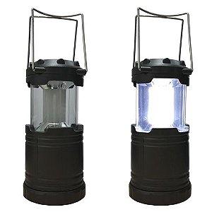LAMPIÃO LANTERNA BIVOLT/SOLAR