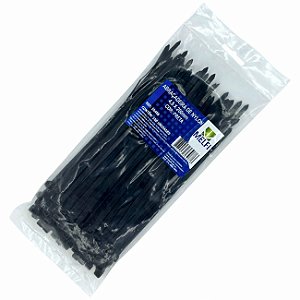 ABRAÇADEIRA NYLON PRETA 4,8 x 100mm (100un.)