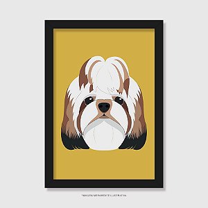 Quadro Shih Tzu - Modelo 2