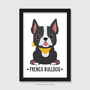 Quadro French Bulldog - Modelo 1