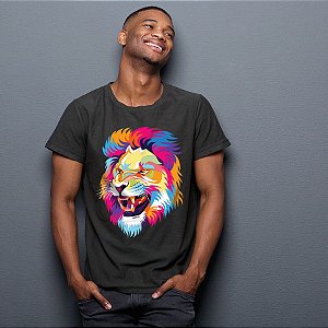 Camiseta Leão - Modelo 2