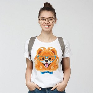 Camiseta Baby Look Spitz Alemão - Lulu da Pomerânia Macho