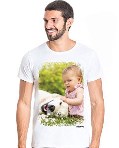 Camiseta Personalizada com Foto do seu Cachorro