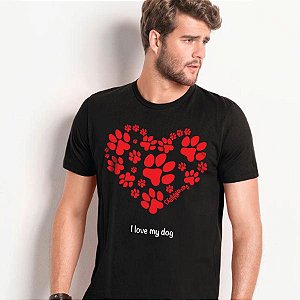 Camiseta Cachorro I Love My Dog