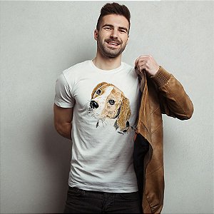 Camiseta Beagle Pintura Digital