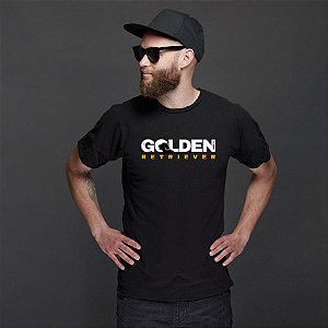 Camiseta Golden Retriever Logotipo