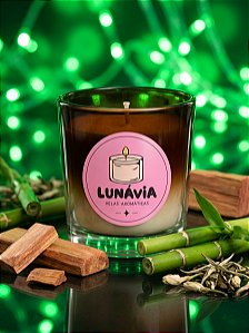 Vela Aromática - Bamboo & Cedro