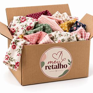 Caixa de Retalhos de Cotton Colorido – 5 kg