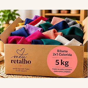 Caixa de Retalhos de Ribana 2x1 Colorida – 5 kg