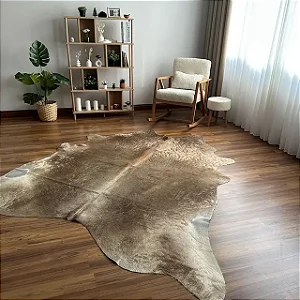 Tapete de couro Premium GG 2,10x2,55- Nobre couros