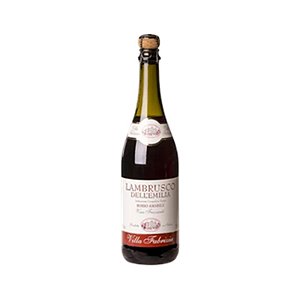 Vinho Lambrusco dell'Emilia Frizzante Rosso Amabile 750ml