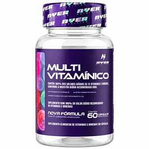 Multivitamínico (60 Cápsulas) - Nyer Nutrition