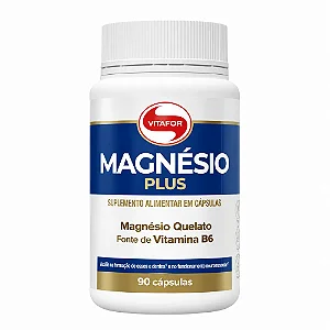 Magnésio Plus (90 Cápsulas) - Vitafor