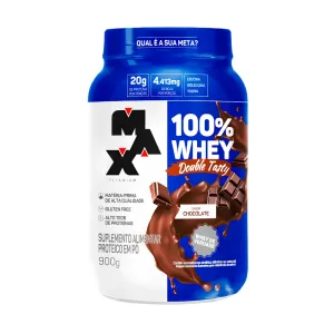 100% Whey Double Tasty (900g) - Max Titanium