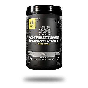 Creatina Platinum 100% Muscletech 400g