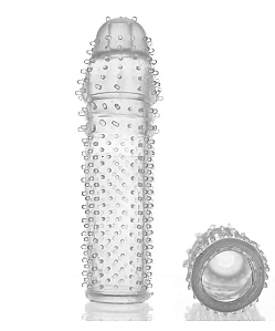 Fell Me Capa Peniana com Saliências Massageadoras 15X3,5
