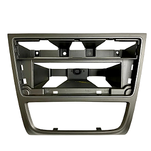 Moldura Central Do Rádio Grafite Vw Gol Saveiro Voyage G5